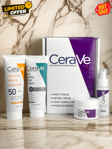 CERAVE 4-in-1 Skincare Kit