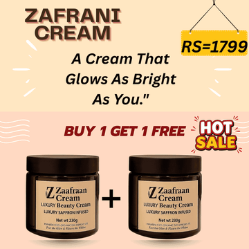 Zafrani Glow Gold Cream – Buy 1 Get 1 Free